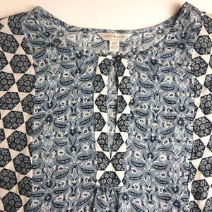 Lucky Brand Size M Women's Viscose Blouse Top